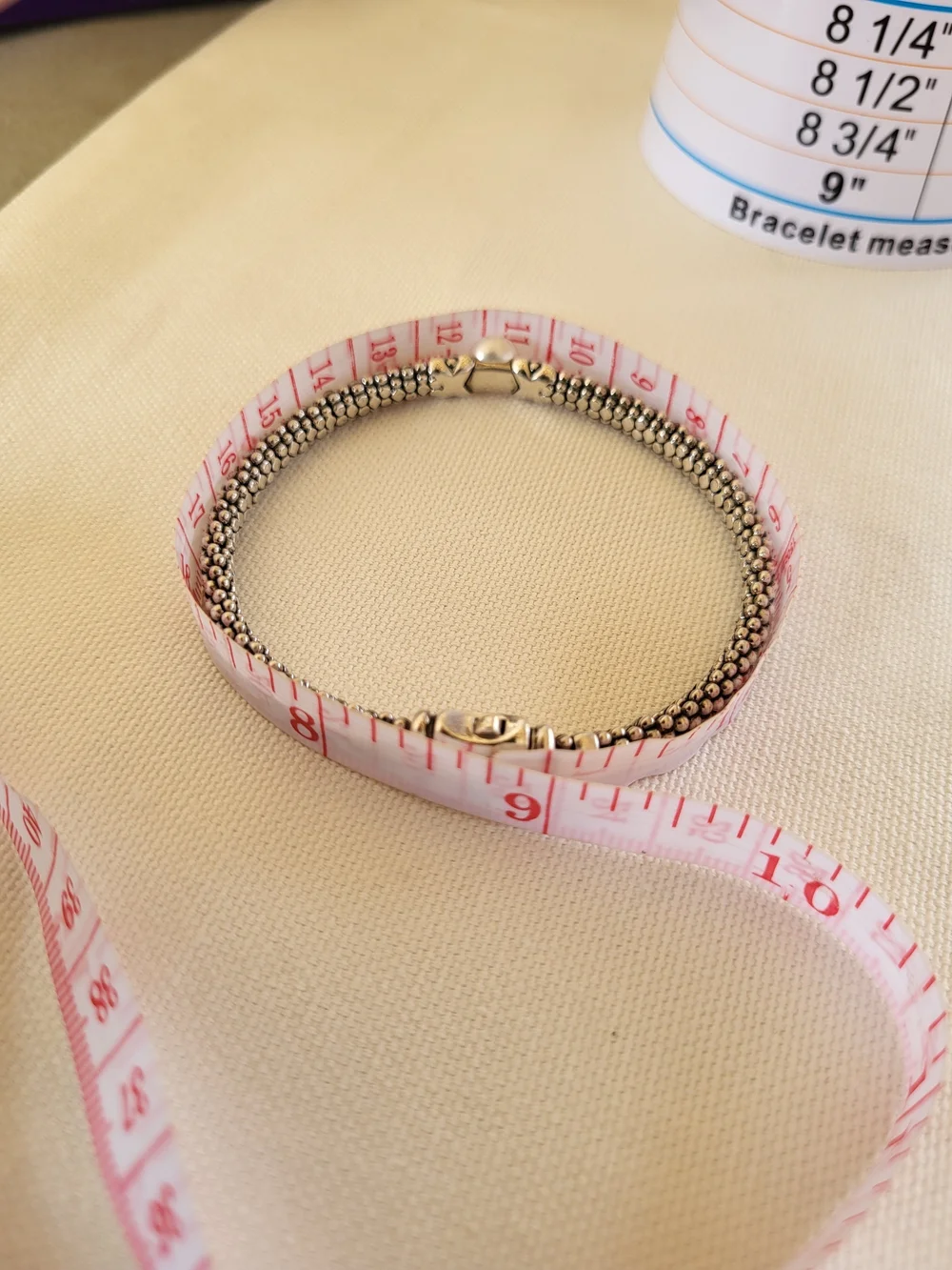 Lagos Luna Sterling Silver Pearl Caviar Bracelet - White Pearl.  #225b1